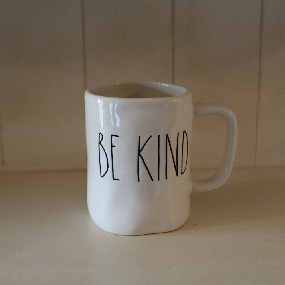 RAE DUNN "BE KIND"  Ceramic coffee mug 16oz